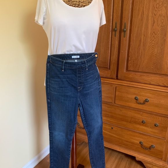 Good American side zip skinny jeans - Picture 2 of 9